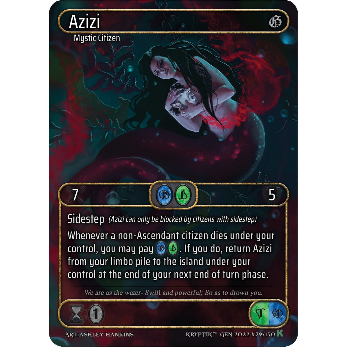 Image for Azizi (Box Topper) (79) (KPT) - Kryptik TCG