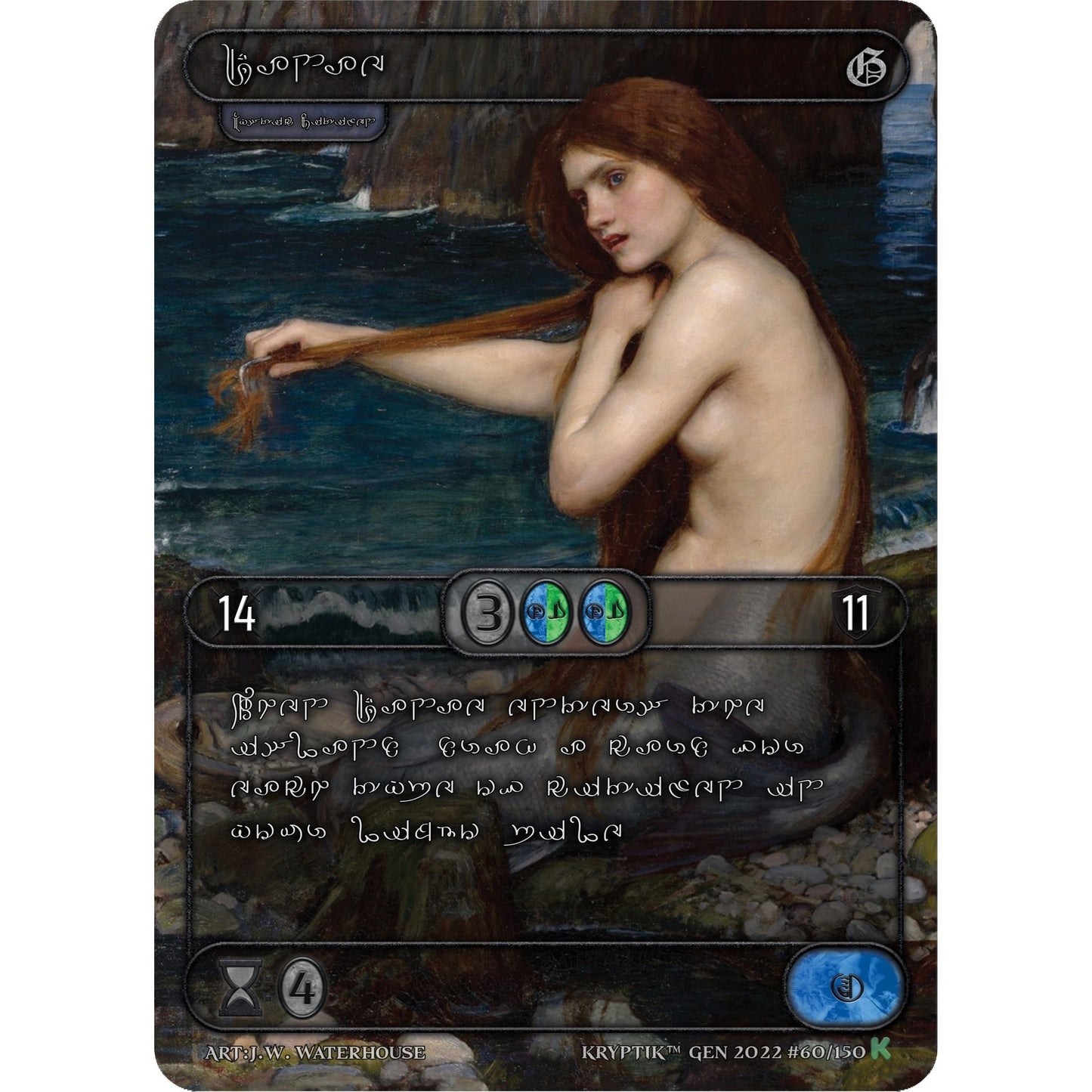 Image for Danae (Silver Kryptik Language) (60) (KPT) - Kryptik TCG