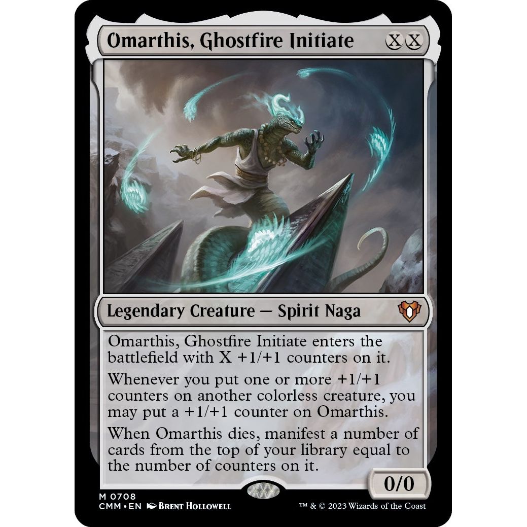 Image for Omarthis, Ghostfire Initiate (708) (CMM) - Magic: The Gathering