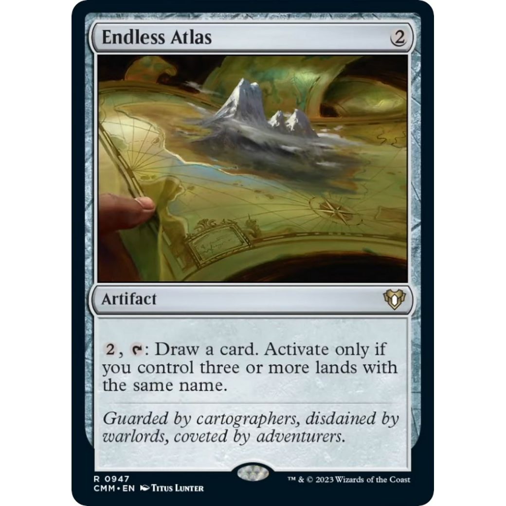 Image for Endless Atlas (947) (CMM) - Magic: The Gathering