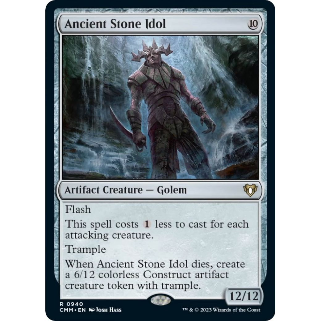 Image for Ancient Stone Idol (940) (CMM) - Magic: The Gathering