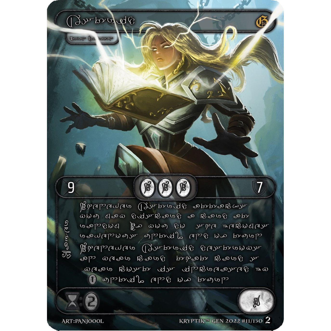 Image for Astrid (Silver Kryptik Language) (11) - Kryptik TCG