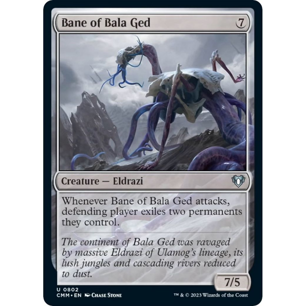 Image for Bane of Bala Ged (802) (CMM) - Magic: The Gathering