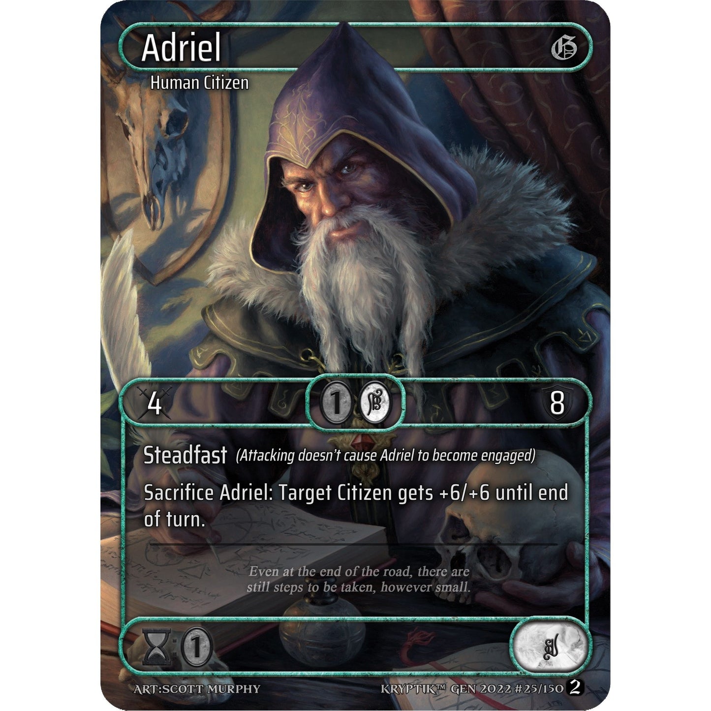 Image for Adriel (Box Topper) (25) - Kryptik TCG