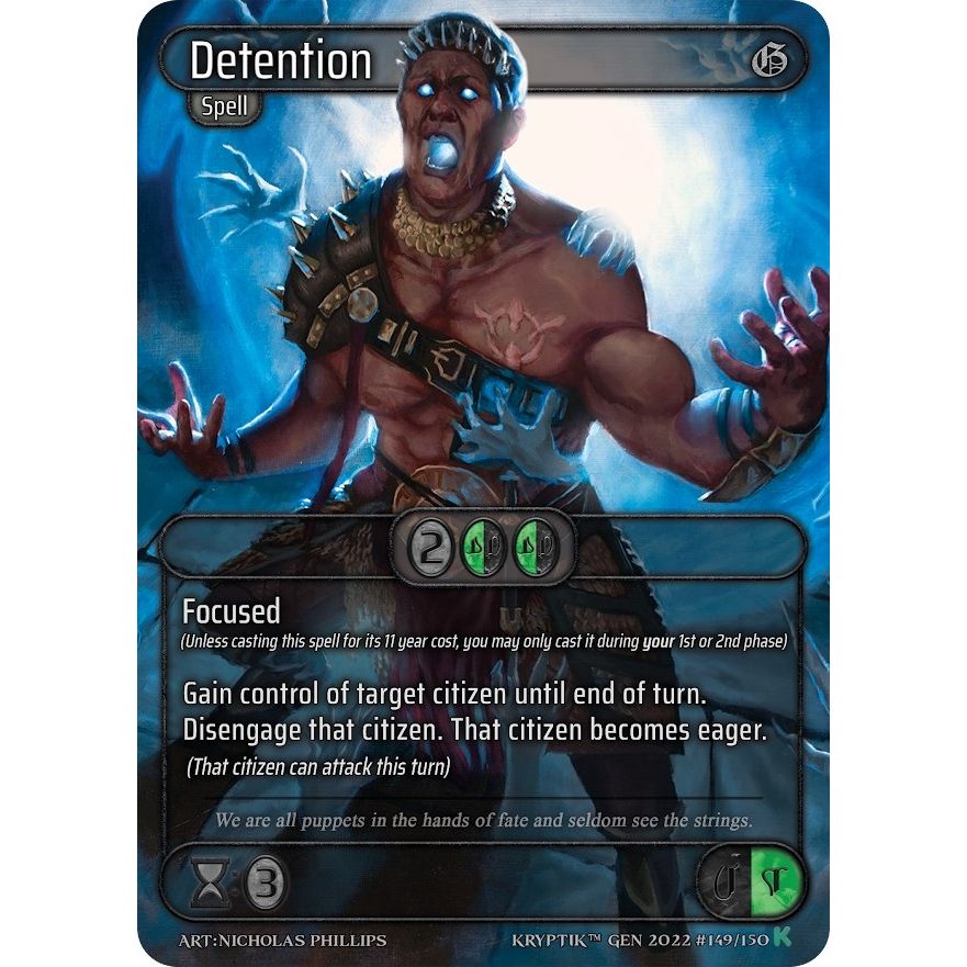 Image for Detention (149) (KPT) - Kryptik TCG