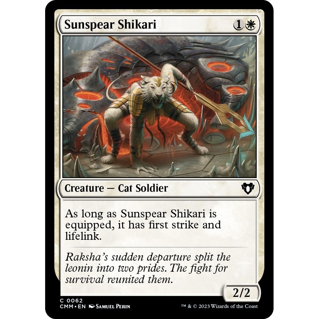Image for Sunspear Shikari (62) (CMM) - Magic: The Gathering