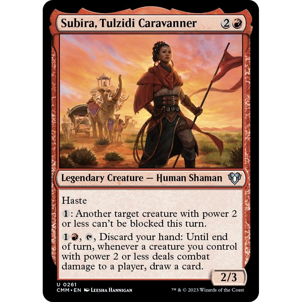 Image for Subira, Tulzidi Caravanner (261) (CMM) - Magic: The Gathering