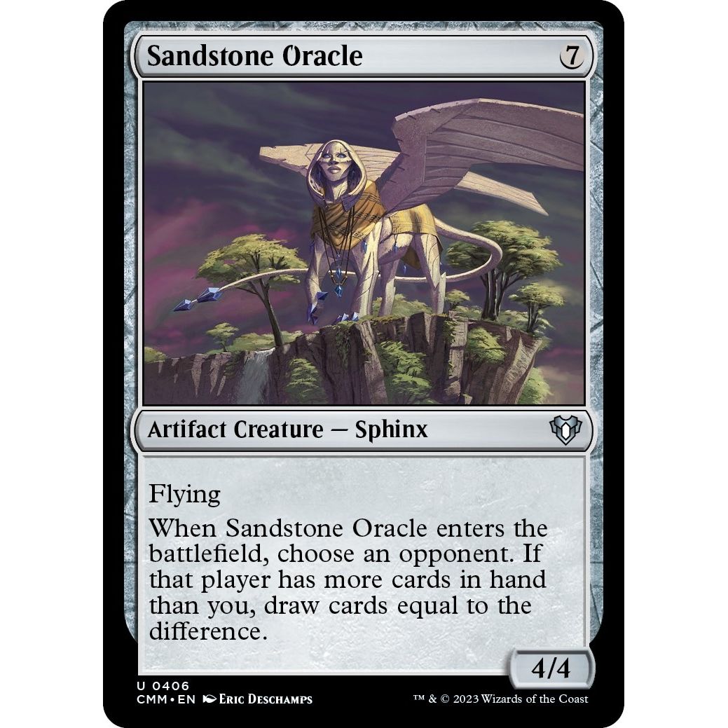 Image for Sandstone Oracle (406) (CMM) - Magic: The Gathering