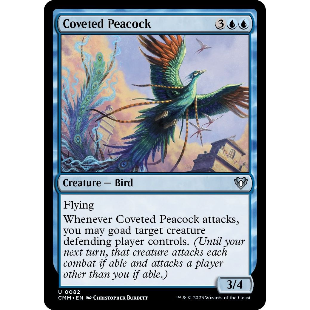 Image for Coveted Peacock (82) (CMM) - Magic: The Gathering