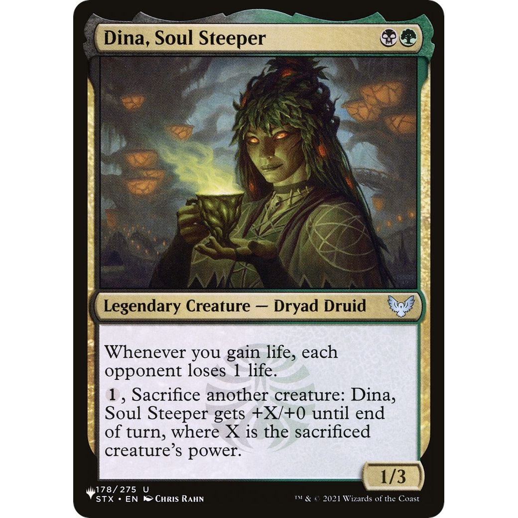 Image for Dina, Soul Steeper (178/275) (LIST) - Magic: The Gathering