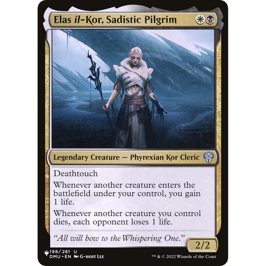 Image for Elas il-Kor, Sadistic Pilgrim (198/281) (LIST) - Magic: The Gathering