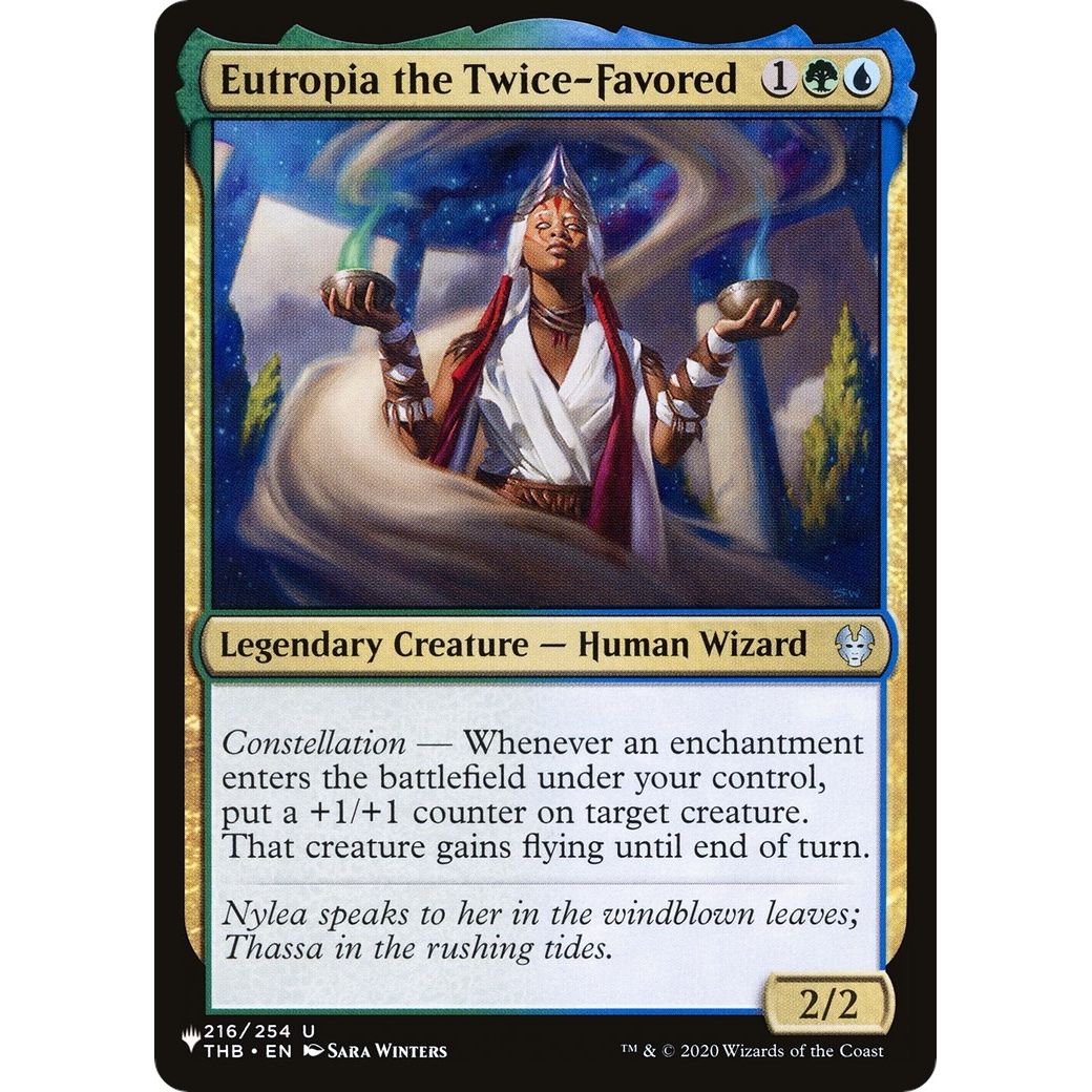 Image for Eutropia the Twice-Favored (216/254) (LIST) - Magic: The Gathering