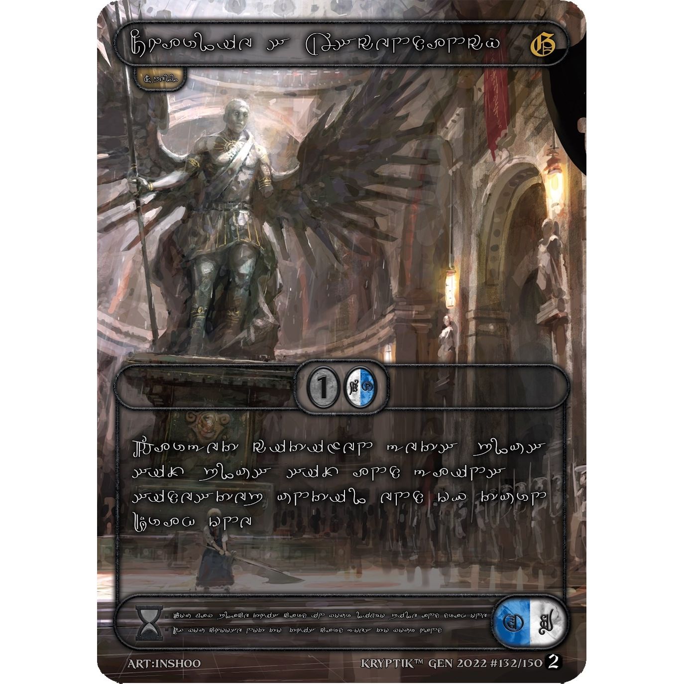 Image for Charlie's Ascendancy (Silver Kryptik Language) (132) - Kryptik TCG