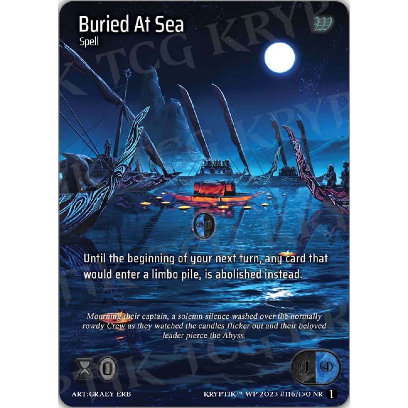 Image for Buried At Sea (116) - Kryptik TCG
