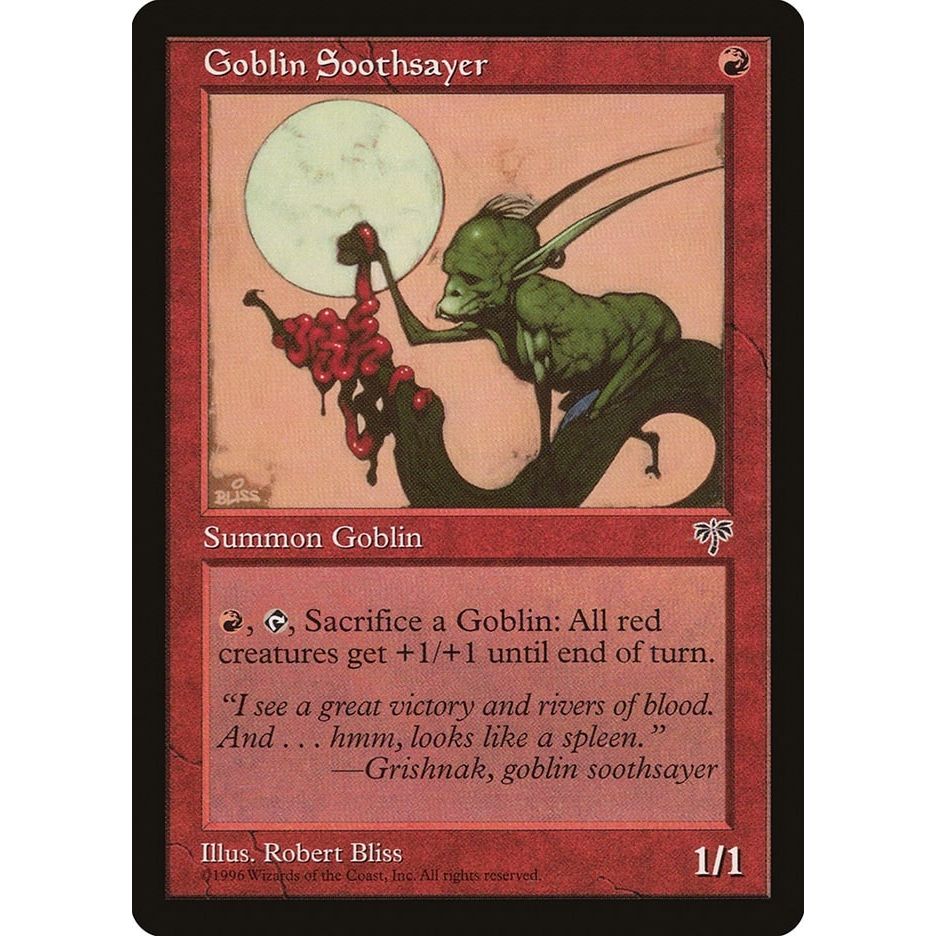 Image for Goblin Soothsayer (MIR) - Magic: The Gathering