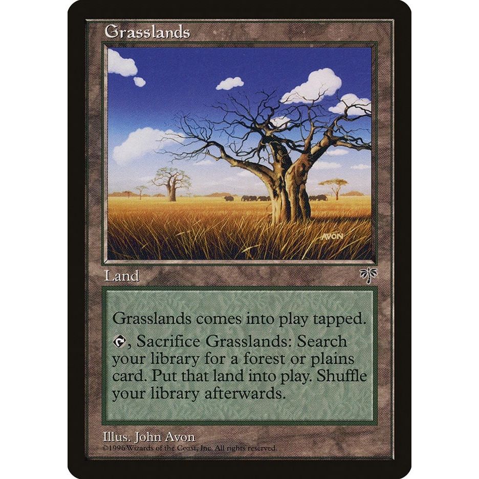 Image for Grasslands (MIR) - Magic: The Gathering