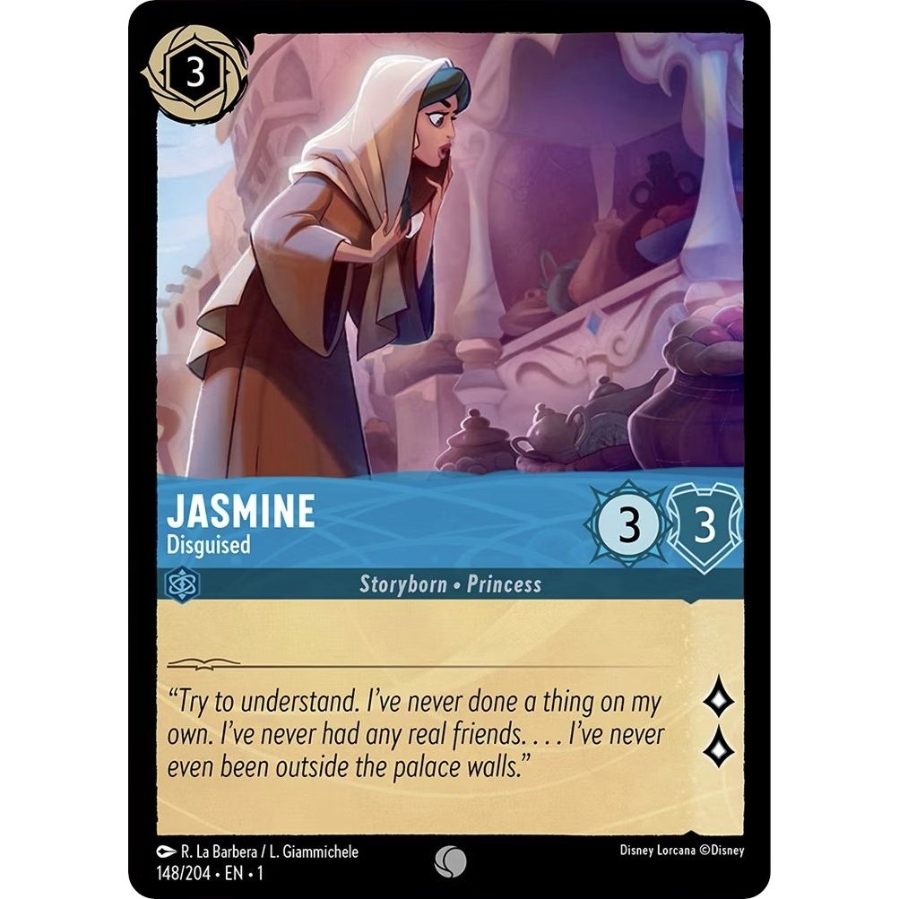 Image for Jasmine - Disguised (148/204) (1) - Disney Lorcana