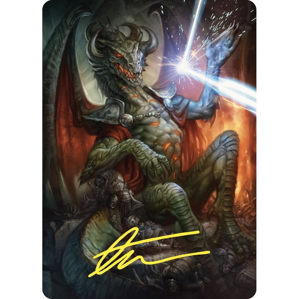 Image for Deflecting Swat Art Card (Gold-Stamped Signature) (66) (ASCMM) - Magic: The Gathering