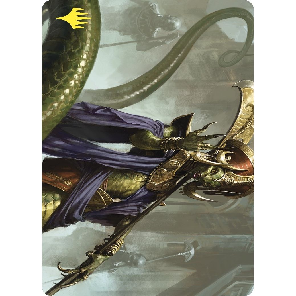 Image for Sidisi, Brood Tyrant Art Card (Gold-Stamped) (29) (ASCMM) - Magic: The Gathering