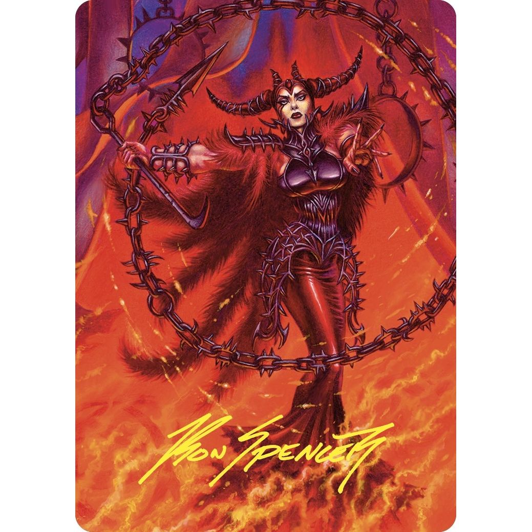 Image for Deadly Rollick Art Card (Gold-Stamped Signature) (63) (ASCMM) - Magic: The Gathering