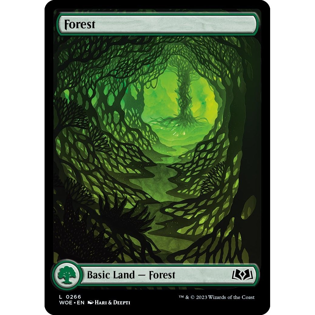 Image for Forest (0266) (266) (WOE) - Magic: The Gathering