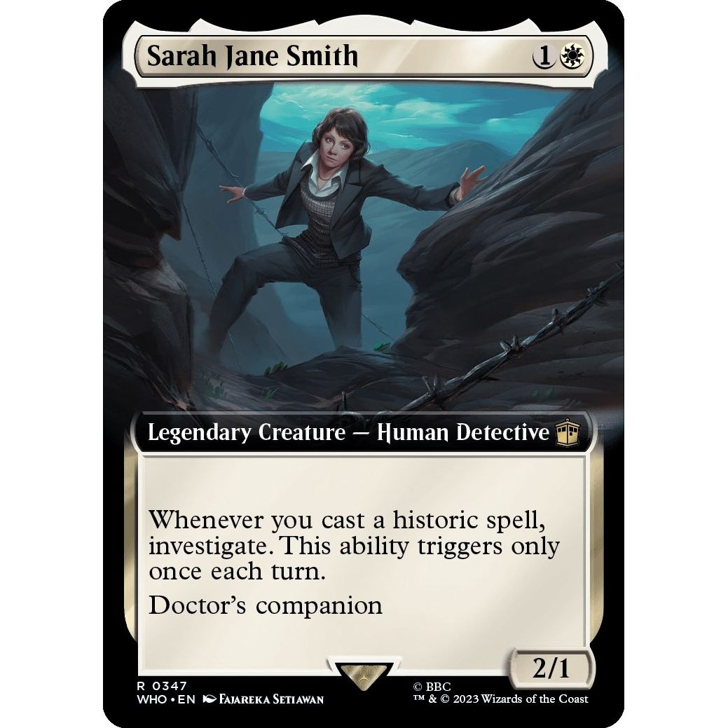 Image for Sarah Jane Smith (Extended Art) (347) (WHO) - Magic: The Gathering