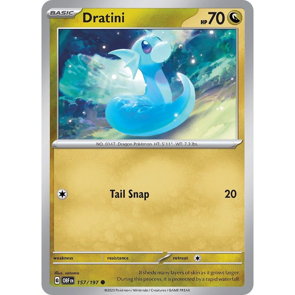 Image for Dratini (157/197) (OBF) - Pokemon