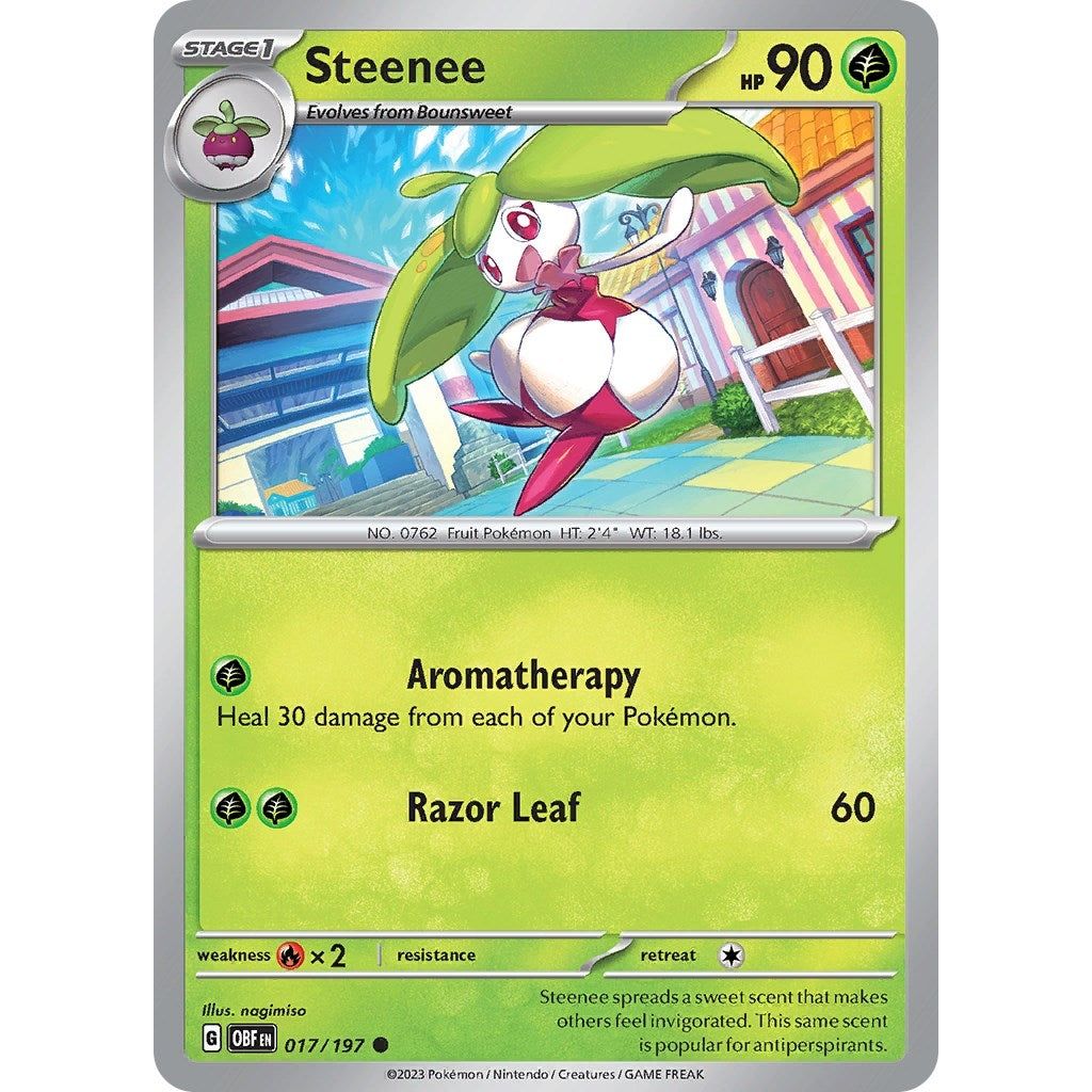 Image for Steenee (017/197) (OBF) - Pokemon