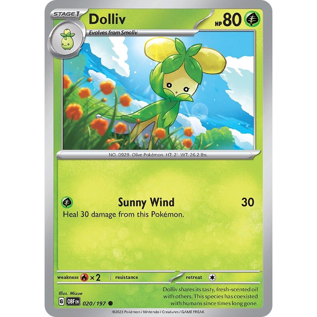 Image for Dolliv (020/197) (OBF) - Pokemon