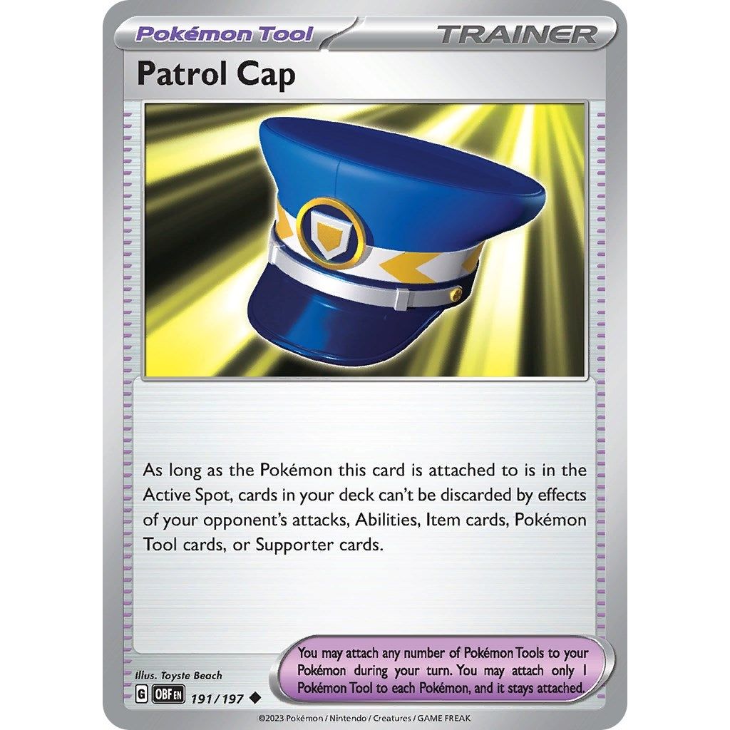 Image for Patrol Cap (191/197) (OBF) - Pokemon