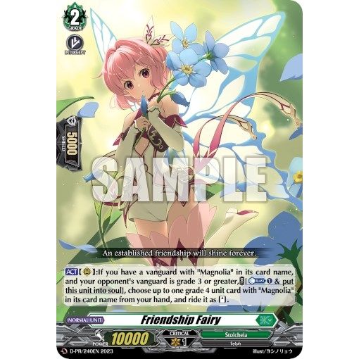 Image for Friendship Fairy (D-PR/240EN) (D-PR) - Cardfight Vanguard