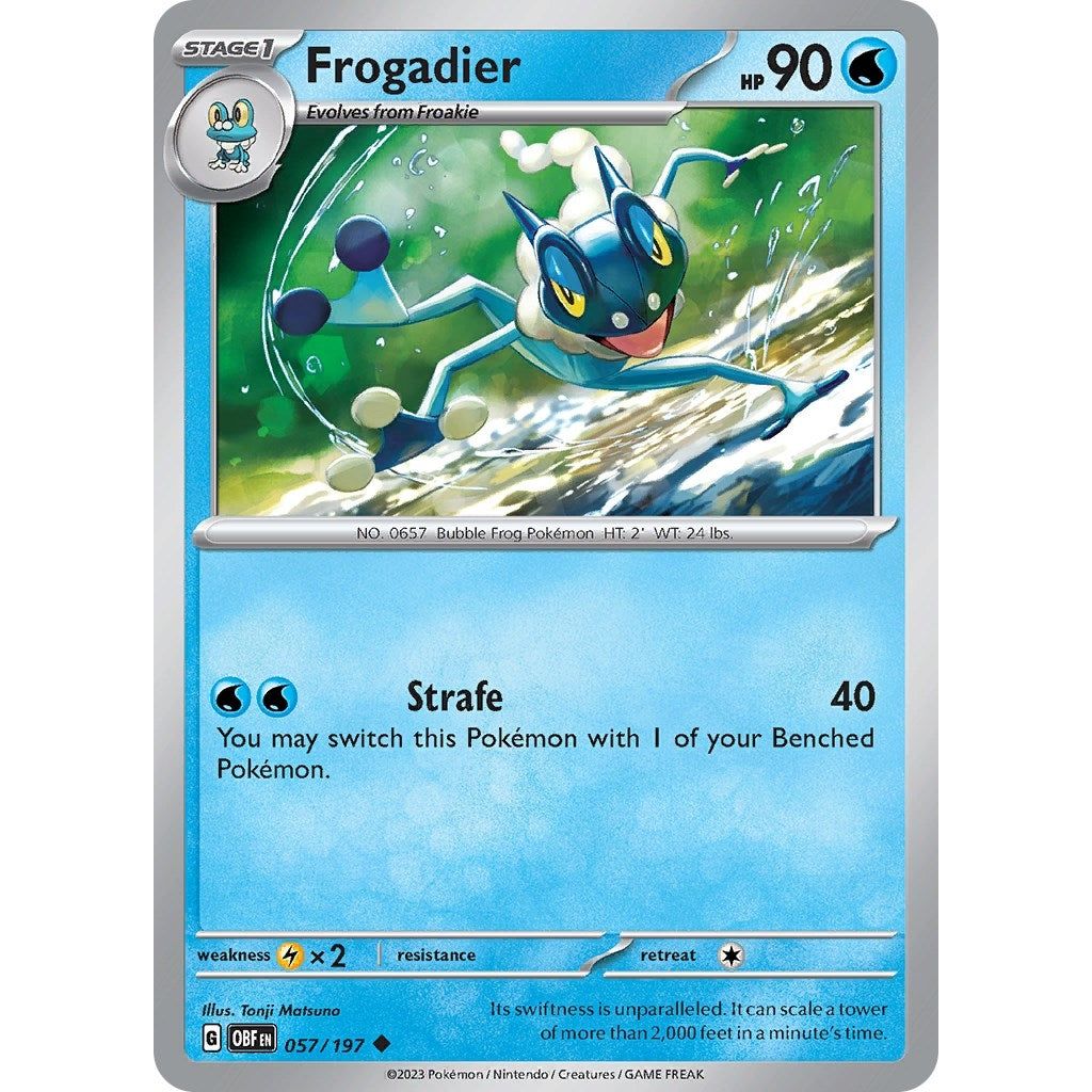 Image for Frogadier (057/197) (OBF) - Pokemon