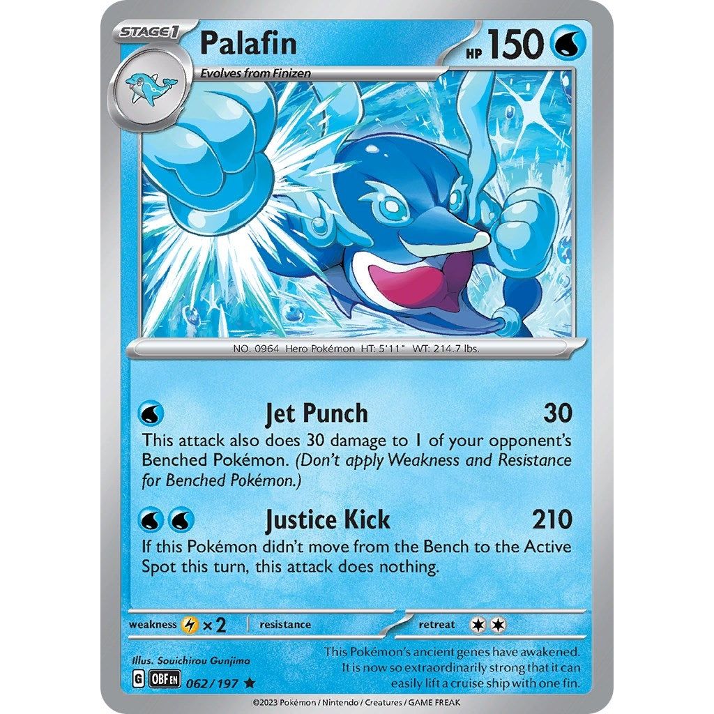 Image for Palafin (062/197) (OBF) - Pokemon