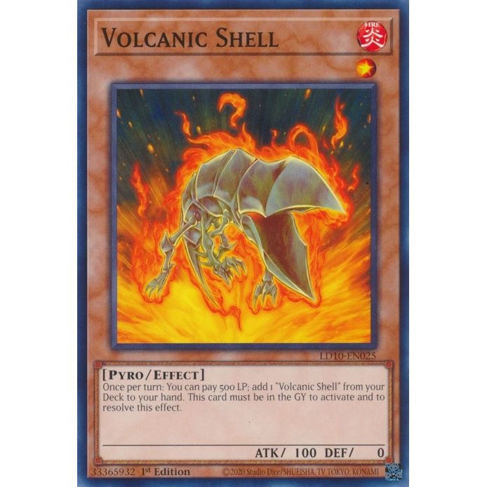 Image for Volcanic Shell (LD10-EN025) (LD10) - YuGiOh