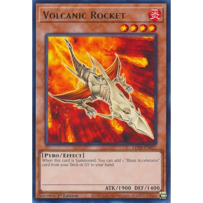 Image for Volcanic Rocket (LD10-EN027) (LD10) - YuGiOh