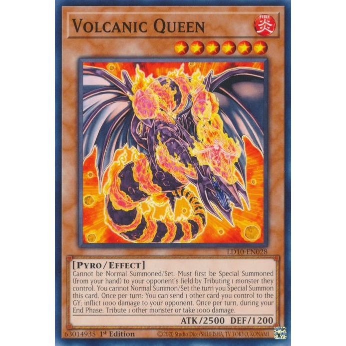 Image for Volcanic Queen (LD10-EN028) (LD10) - YuGiOh
