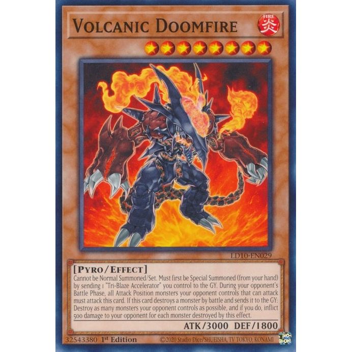 Image for Volcanic Doomfire (LD10-EN029) (LD10) - YuGiOh