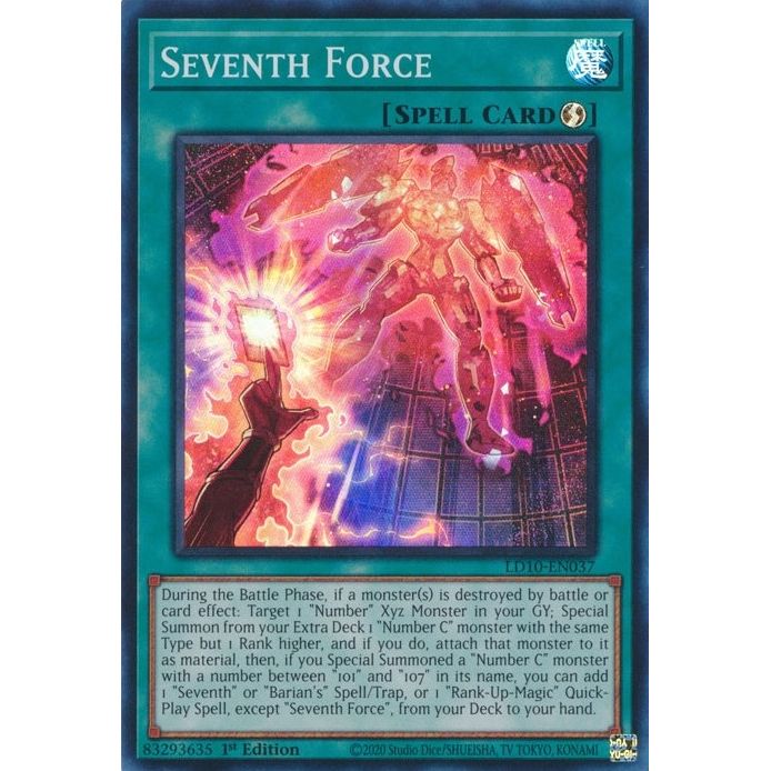 Image for Seventh Force (LD10-EN037) (LD10) - YuGiOh