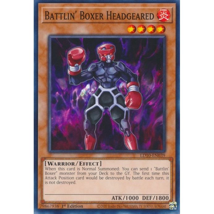 Image for Battlin' Boxer Headgeared (LD10-EN039) (LD10) - YuGiOh