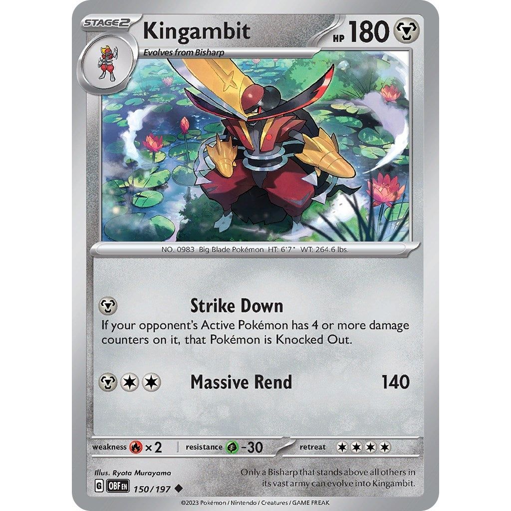Image for Kingambit (150/197) (OBF) - Pokemon