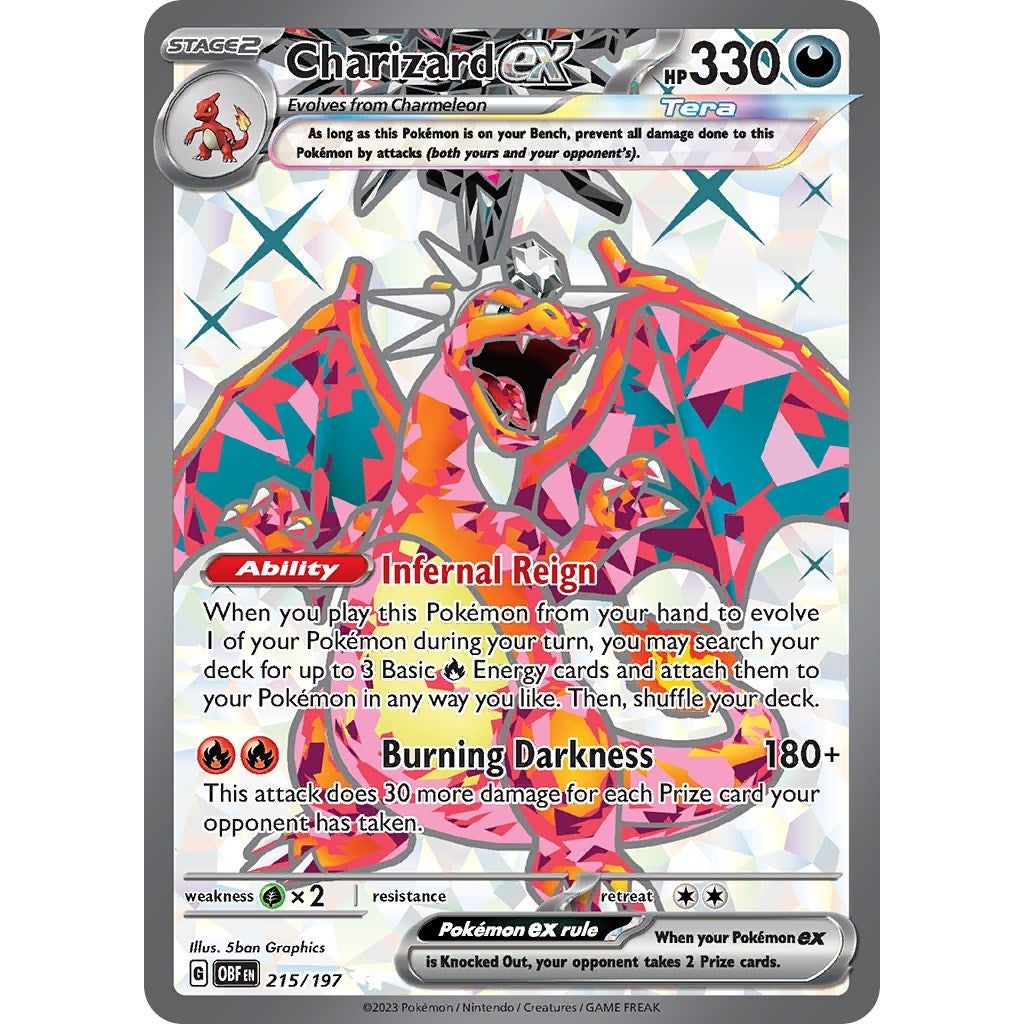 Image for Charizard ex (215/197) (OBF) - Pokemon