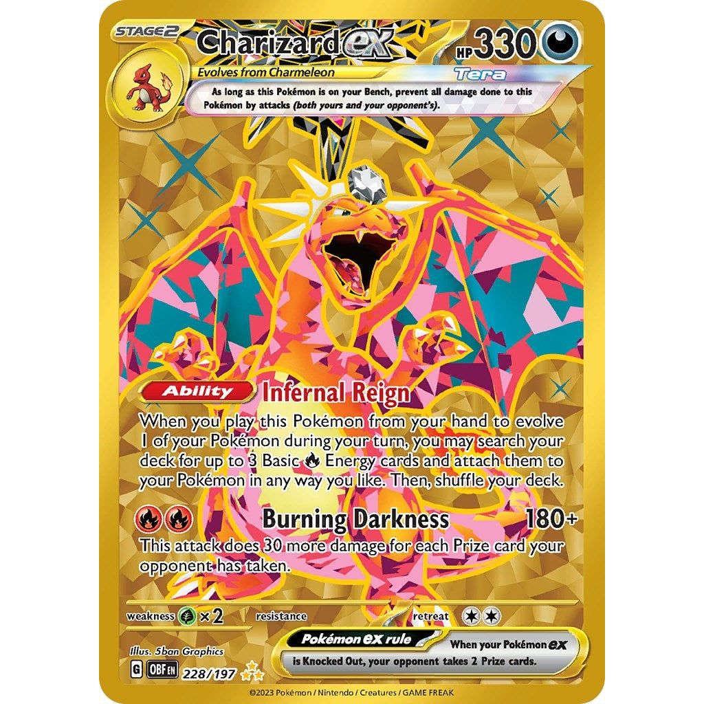 Image for Charizard ex (228/197) (OBF) - Pokemon