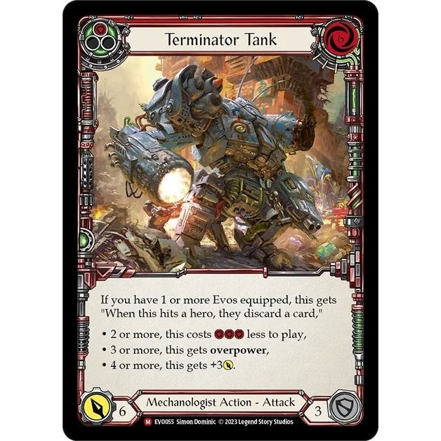 Image for Terminator Tank (EVO055) (EVO) - Flesh and Blood TCG