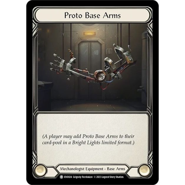 Image for Proto Base Arms (EVO024) (EVO) - Flesh and Blood TCG