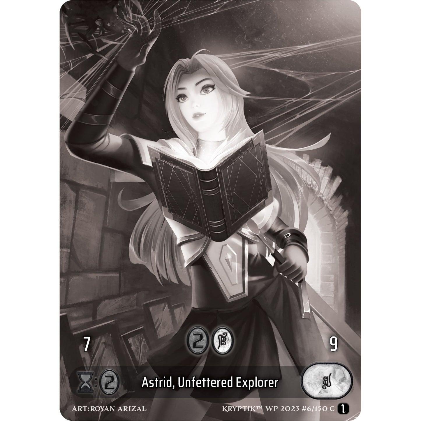 Image for Astrid, Unfettered Explorer (Box Topper) (6) (KPTGC) - Kryptik TCG