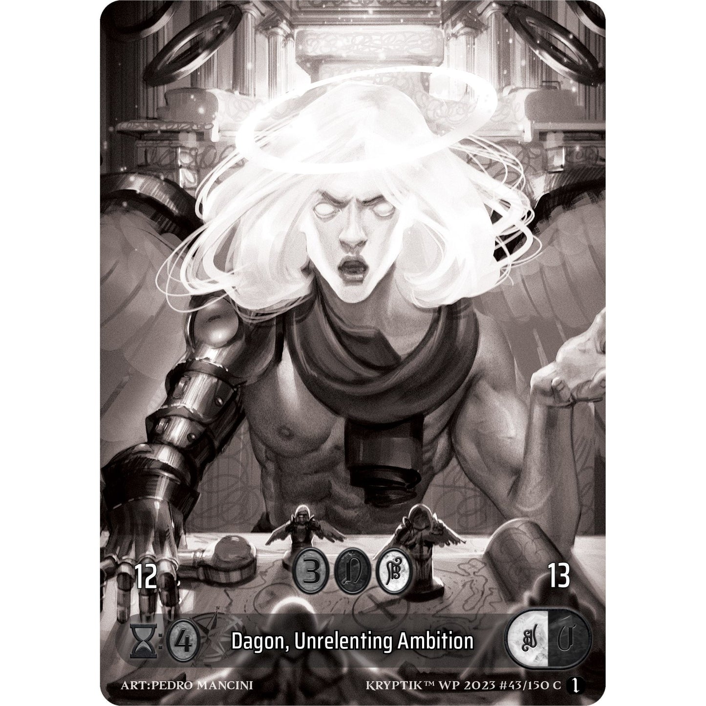 Image for Dagon, Unrelenting Ambition (Box Topper) (43) (KPTGC) - Kryptik TCG