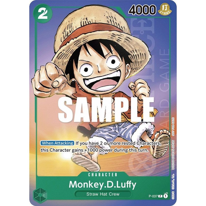 Image for Monkey.D.Luffy (Gen Con 2023) (P-037) (OP-PR) - One Piece Card Game