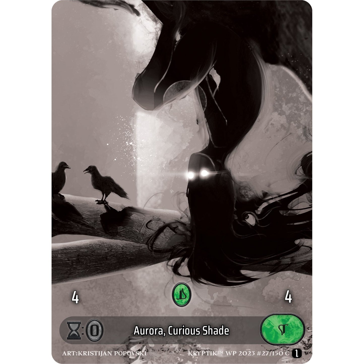 Image for Aurora, Curious Shade (Box Topper) (27) (KPTGC) - Kryptik TCG