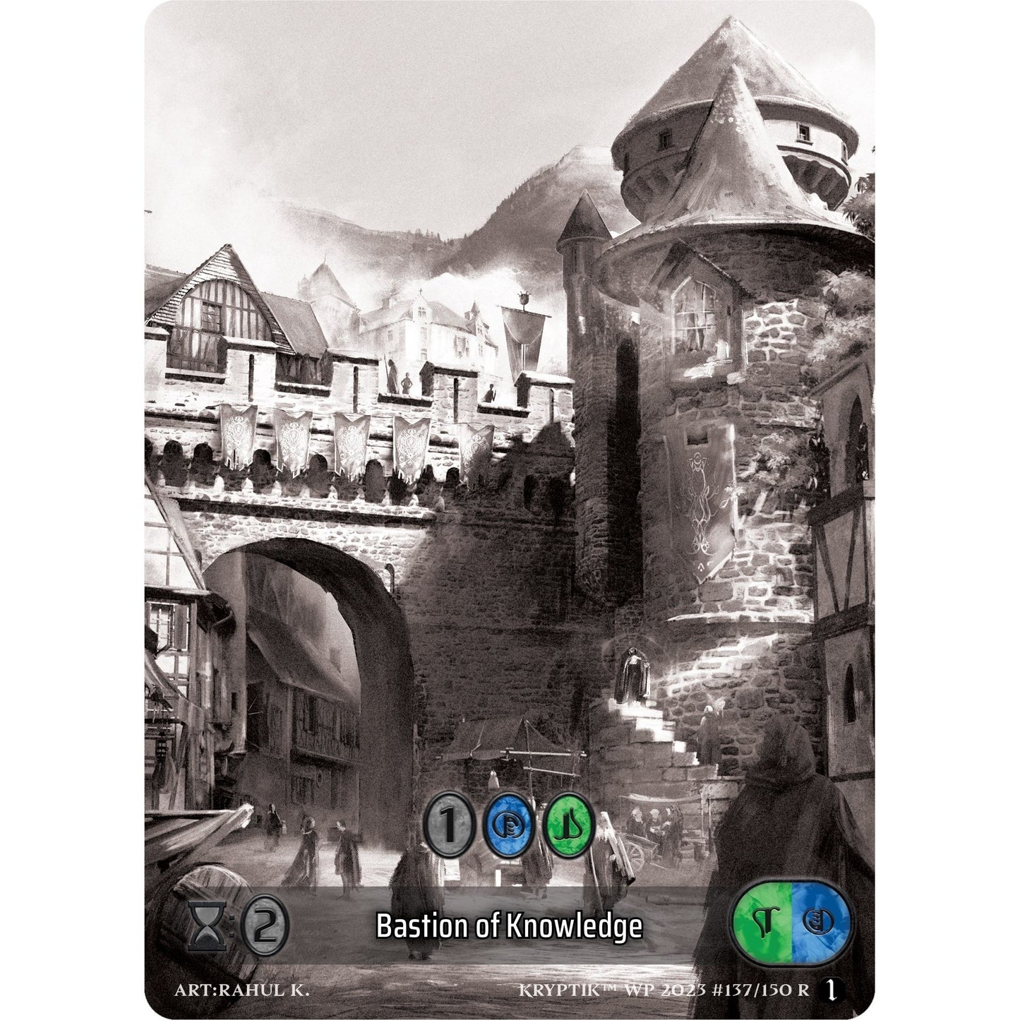 Image for Bastion of Knowledge (Box Topper) (137) (KPTGC) - Kryptik TCG
