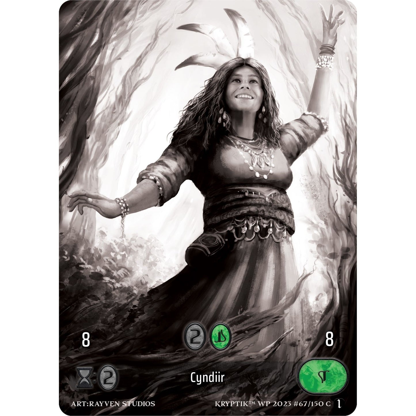 Image for Cyndiir (Box Topper) (67) (KPTGC) - Kryptik TCG